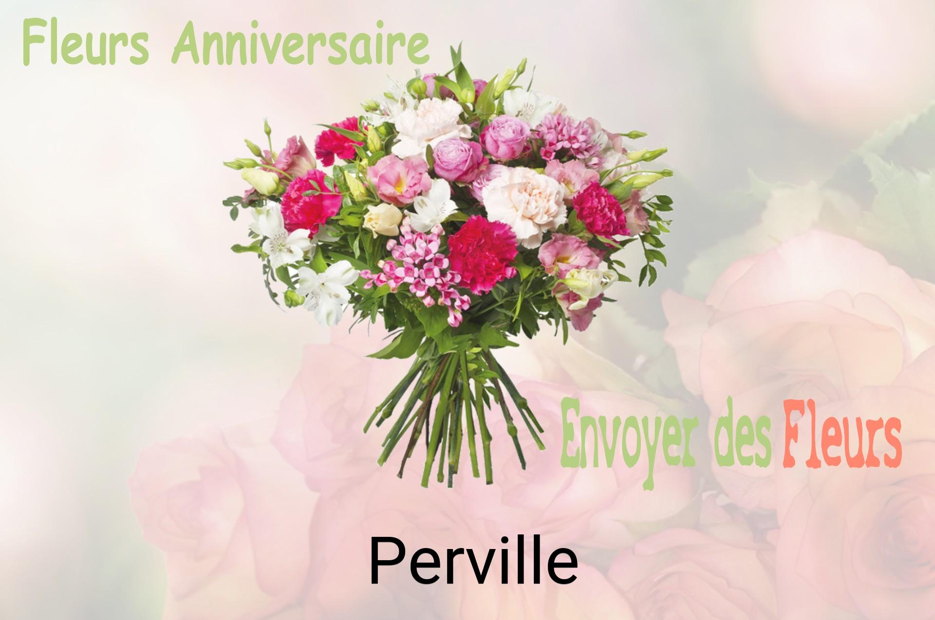 Bouquet de fleurs d’anniversaire livré à Perville